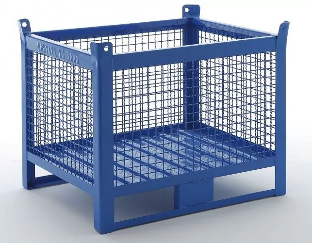 Conteneur acier grillagé